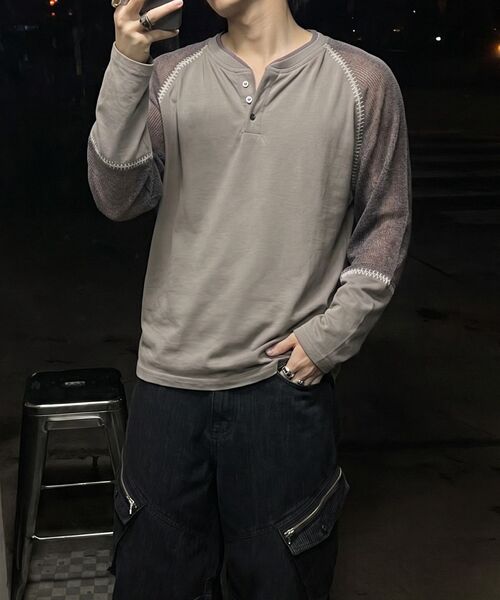 RSSC(アールエスエスシー)の「STRIPE MIXED CARGO DENIM PANTS - BLACK(デニムパンツ・レディース・その他・1/2)」の10枚目の写真