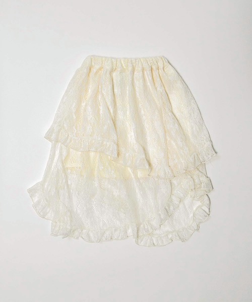 MAKE YOUR DAY(メイクユアデイ)の「レーススカート■150.160cm(スカート・キッズ・ブラック・150)」の4枚目の写真