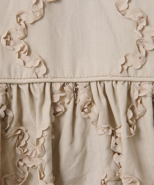 UNITED ARROWS(ユナイテッドアローズ)の「エンブロイダリー フリル トップス(シャツ/ブラウス・レディース・ブラック/ホワイト/ベージュ・FREE)」の17枚目の写真