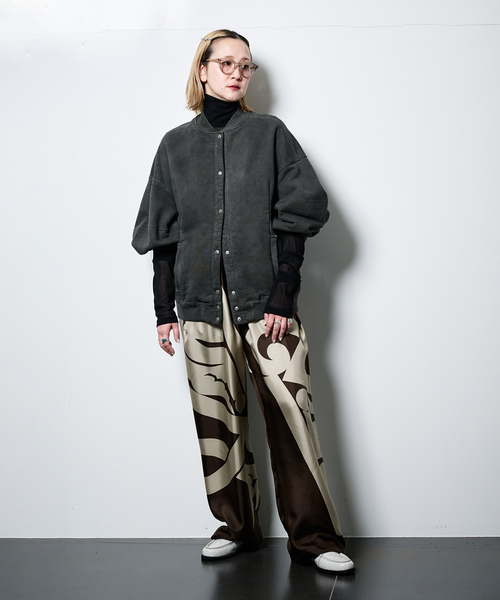 SEEALL(シーオール)の「SEEALL RELAX EASY PANTS SAU63 PT187:パンツ(その他パンツ・レディース・ブラウン・4)」の6枚目の写真