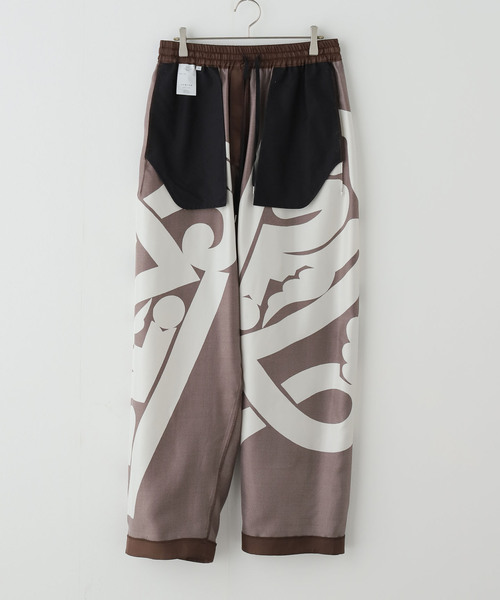 SEEALL(シーオール)の「SEEALL RELAX EASY PANTS SAU63 PT187:パンツ(その他パンツ・レディース・ブラウン・4)」の13枚目の写真
