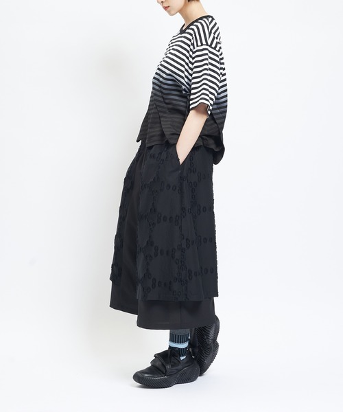 gomme(ゴム)の「ホールレイヤーパンツ(その他パンツ・レディース・ブラック・MEDIUM)」の5枚目の写真