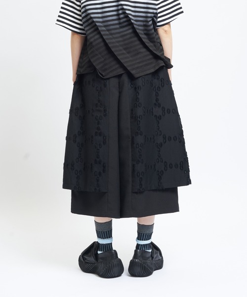 gomme(ゴム)の「ホールレイヤーパンツ(その他パンツ・レディース・ブラック・MEDIUM)」の8枚目の写真