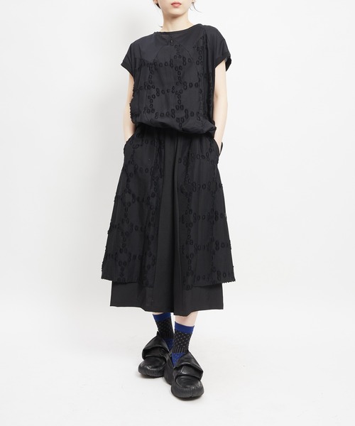gomme(ゴム)の「ホールレイヤーパンツ(その他パンツ・レディース・ブラック・MEDIUM)」の18枚目の写真