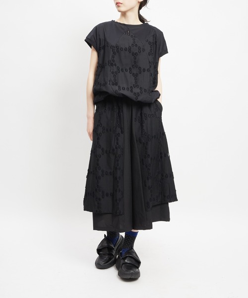 gomme(ゴム)の「ホールレイヤーパンツ(その他パンツ・レディース・ブラック・MEDIUM)」の19枚目の写真