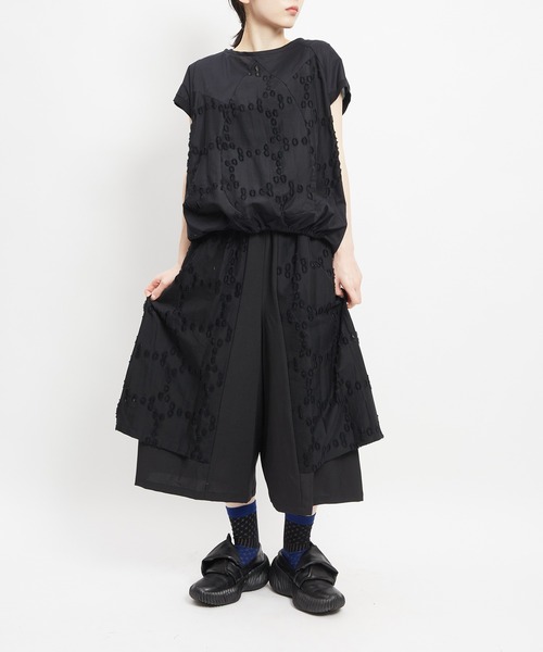 gomme(ゴム)の「ホールレイヤーパンツ(その他パンツ・レディース・ブラック・MEDIUM)」の20枚目の写真