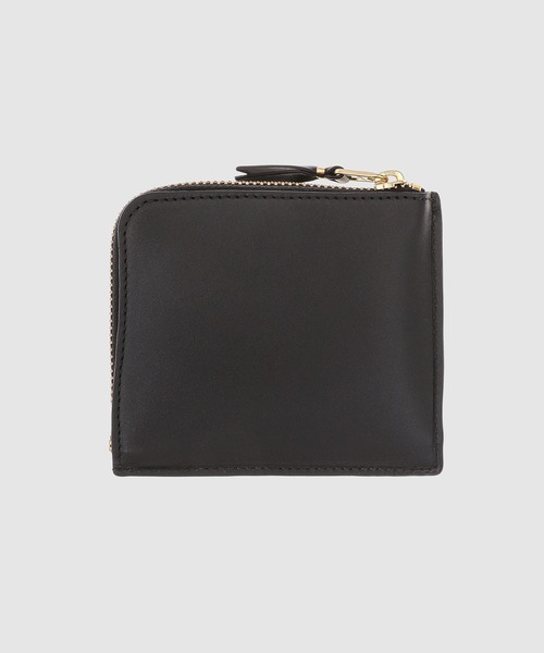 Wallet COMME des GARCONS（ウォレットコム デギャルソン）の「【OUTSIDE POCKET】L-ZIP WALLET（財布・メンズ・ブラック/レッド・ONE SIZE）」の3枚目の写真