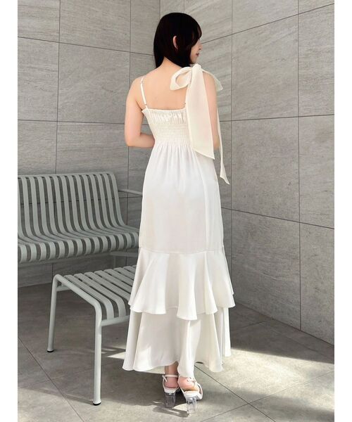 dazzlin（ダズリン）の「2WAYリボンキャミワンピース（ワンピース・レディース・アイボリー/チャコールグレー/ピンク/その他1・SMALL/MEDIUM）」の19枚目の写真