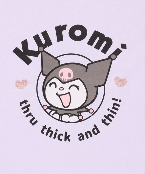 sanrio(サンリオ)の「【SANRIO/サンリオ】キャラクタープリント 7分袖WIDEシルエットTシャツ(Hello Kitty/My Melody/Cinnamoroll/Kuromi)(Tシャツ/カットソー・レディース・ライトピンク/ラベンダー/オートミール/ミント・MEDIUM/LARGE)」の18枚目の写真