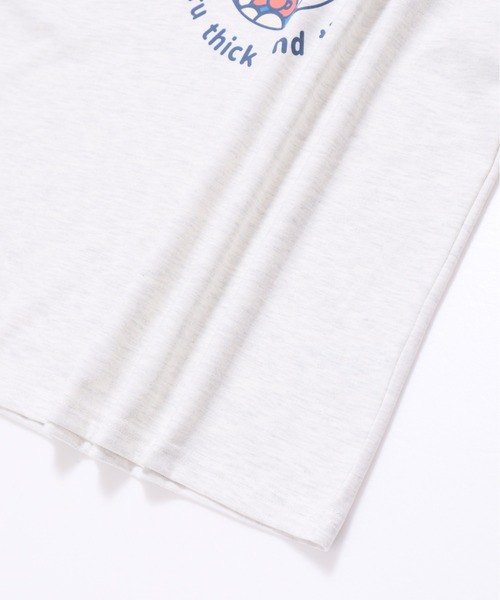 sanrio(サンリオ)の「【SANRIO/サンリオ】キャラクタープリント 7分袖WIDEシルエットTシャツ(Hello Kitty/My Melody/Cinnamoroll/Kuromi)(Tシャツ/カットソー・レディース・ライトピンク/ラベンダー/オートミール/ミント・MEDIUM/LARGE)」の11枚目の写真