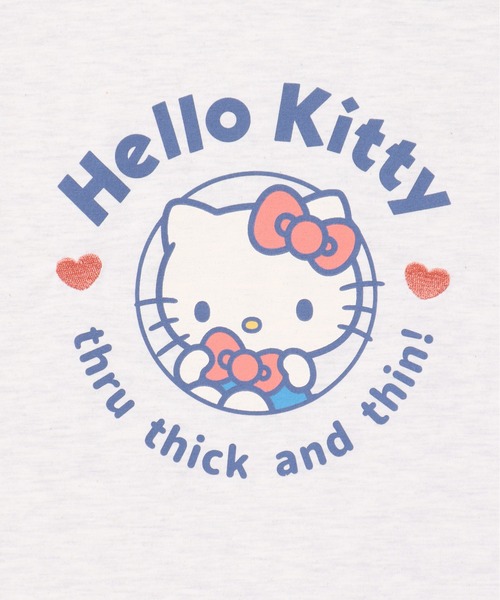 sanrio(サンリオ)の「【SANRIO/サンリオ】キャラクタープリント 7分袖WIDEシルエットTシャツ(Hello Kitty/My Melody/Cinnamoroll/Kuromi)(Tシャツ/カットソー・レディース・ライトピンク/ラベンダー/オートミール/ミント・MEDIUM/LARGE)」の20枚目の写真
