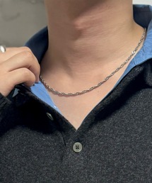 ARROWM（アローム）の「ARROWM ウェーブチェーンネックレス（ネックレス）」