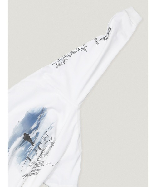 elephant TRIBAL fabrics(エレファントトライバルファブリックス)の「elephant TRIBAL fabrics LIFE L-T(Tシャツ/カットソー・メンズ・ホワイト/ブラック・FREE)」の3枚目の写真