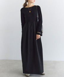 Bonjour Sagan（ボンジュールサガン）の「ロングスリーブニットコンビワンピース（ワンピース）」