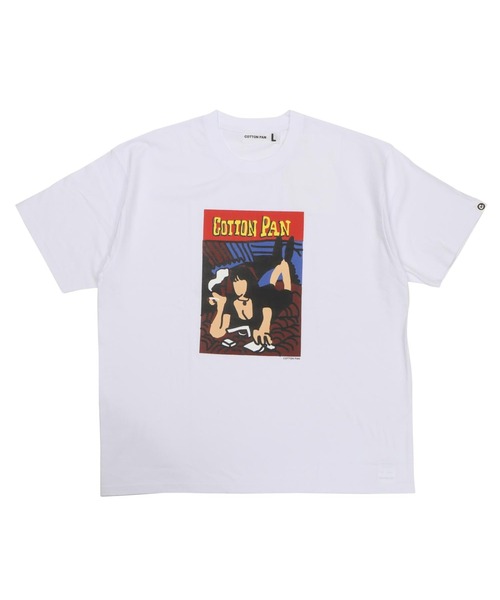 cotton pan(コットンパン)の「PF CPFW25SPT_0002(Tシャツ/カットソー・メンズ・ホワイト・X-LARGE/MEDIUM/LARGE)」の1枚目の写真