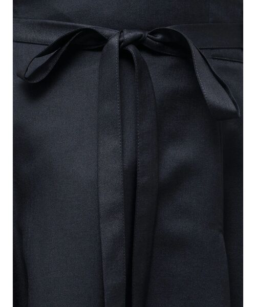 TONAL(トーナル)の「ハイウエスト細リボンフレアスカート(スカート・レディース・ピンク/ベージュ/モカ/ネイビー・MEDIUM/SMALL)」の11枚目の写真