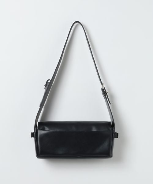 JEANASIS（ジーナシス）の「スクエアフェイクレザーショルダー/666201（ショルダーバッグ・レディース・ブラック/アイボリー/カーキ・FREE）」の10枚目の写真