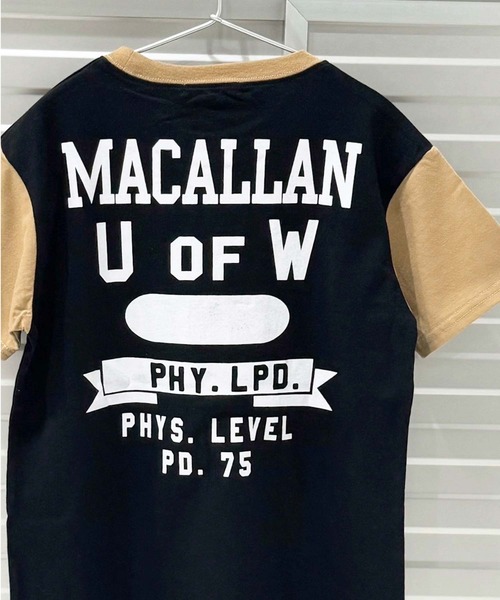 Universal Style Wear（ユニバーサルスタイルウェア）の「ラグランプリントロゴ半袖Tシャツ（Tシャツ/カットソー・キッズ・グレー系その他/ホワイト×グリーン/サックスブルー/杢グレー/オレンジ系その他/ネイビー系/ダークグリーン/ブラック系その他/ベージュ系その他/ダークグリーン系2/ダークグリーン系1/ホワイト×ネイビー/グレー系その他2/ネイビー/チャコール・120cm/130cm/140cm/150cm/160cm）」の14枚目の写真