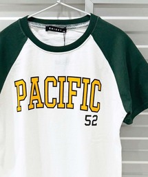 ラグランプリントロゴ半袖Tシャツ