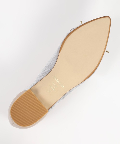 BARCLAY(バークレー)の「BARCLAY(バークレー)ポインテッドトゥメッシュバレエシューズ(パンプス・レディース・アイボリー・23cm/23.5cm/24cm/24.5cm/22cm/22.5cm)」の5枚目の写真