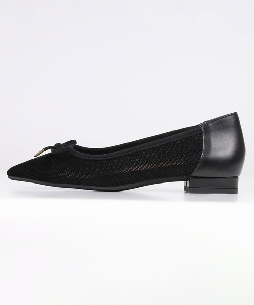 BARCLAY(バークレー)の「BARCLAY(バークレー)ポインテッドトゥメッシュバレエシューズ(パンプス・レディース・アイボリー・23cm/23.5cm/24cm/24.5cm/22cm/22.5cm)」の7枚目の写真