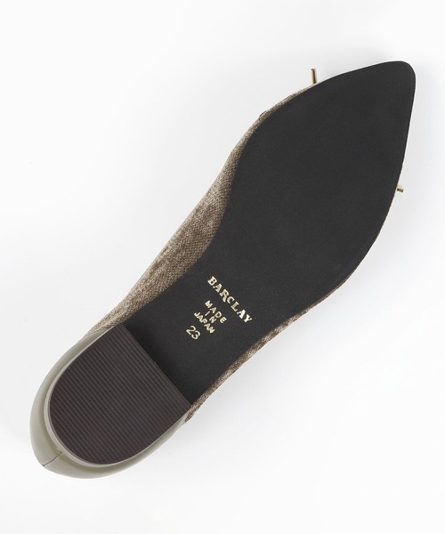 BARCLAY(バークレー)の「BARCLAY(バークレー)ポインテッドトゥメッシュバレエシューズ(パンプス・レディース・アイボリー・23cm/23.5cm/24cm/24.5cm/22cm/22.5cm)」の20枚目の写真
