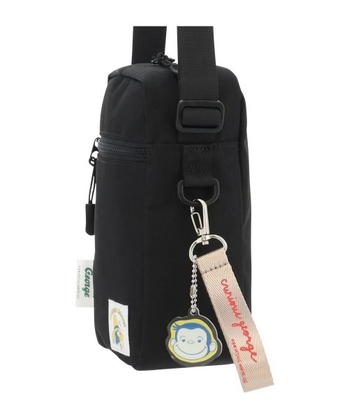 SAC'S BARJean（サックスバージーン）の「【Curious George/おさるのジョージ】縦型ショルダーバッグ（ショルダーバッグ・レディース・ブラック・FREE）」の6枚目の写真