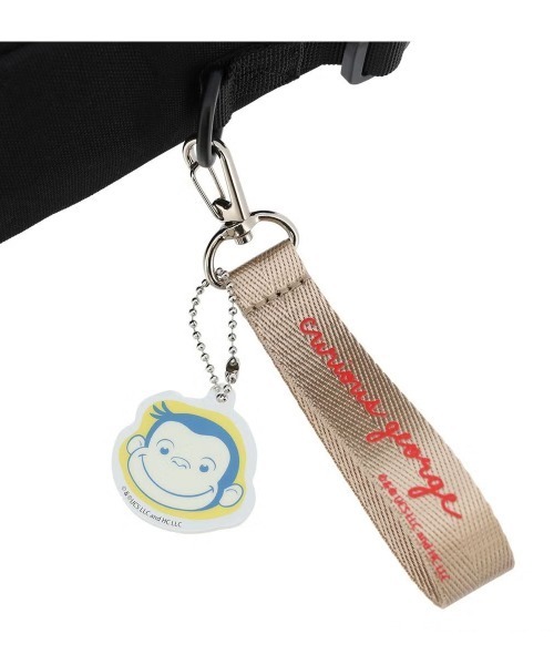SAC'S BARJean（サックスバージーン）の「【Curious George/おさるのジョージ】縦型ショルダーバッグ（ショルダーバッグ・レディース・ブラック・FREE）」の15枚目の写真