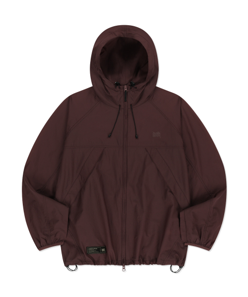 BROWNBREATH(ブラウンブレス)の「TAG LIGHT WINDBREAKER - BURGUNDY(ナイロンジャケット・レディース・その他・SMALL/MEDIUM/LARGE/X-LARGE)」の1枚目の写真