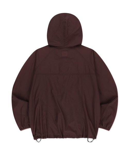 BROWNBREATH(ブラウンブレス)の「TAG LIGHT WINDBREAKER - BURGUNDY(ナイロンジャケット・レディース・その他・SMALL/MEDIUM/LARGE/X-LARGE)」の2枚目の写真