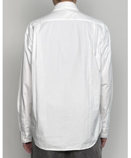 CrawLey edge(クローリーエッジ)の「【CrawLey edge/ クローリーエッジ】 Olympic cotton Regular Shirt/ オリンピック コットン レギュラー シャツ(シャツ/ブラウス・メンズ・ブルー/ホワイト・L/M)」の5枚目の写真
