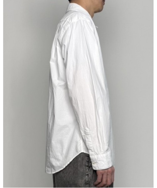 CrawLey edge(クローリーエッジ)の「【CrawLey edge/ クローリーエッジ】 Olympic cotton Regular Shirt/ オリンピック コットン レギュラー シャツ(シャツ/ブラウス・メンズ・ブルー/ホワイト・L/M)」の6枚目の写真