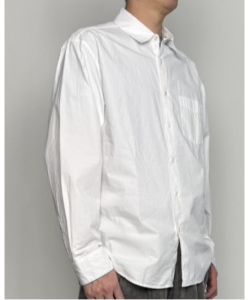 CrawLey edge(クローリーエッジ)の「【CrawLey edge/ クローリーエッジ】 Olympic cotton Regular Shirt/ オリンピック コットン レギュラー シャツ(シャツ/ブラウス・メンズ・ブルー/ホワイト・L/M)」の7枚目の写真
