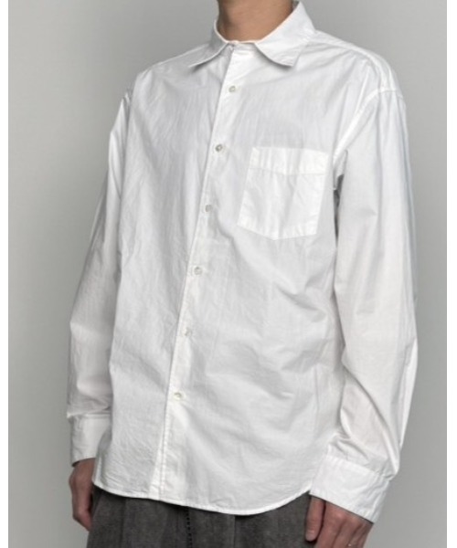 CrawLey edge(クローリーエッジ)の「【CrawLey edge/ クローリーエッジ】 Olympic cotton Regular Shirt/ オリンピック コットン レギュラー シャツ(シャツ/ブラウス・メンズ・ブルー/ホワイト・L/M)」の8枚目の写真