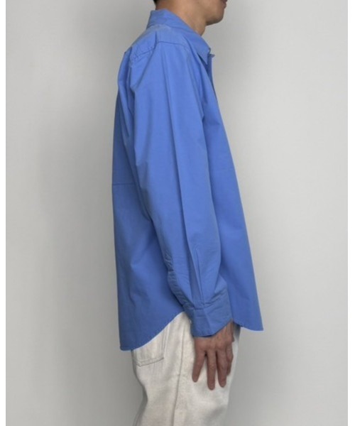 CrawLey edge(クローリーエッジ)の「【CrawLey edge/ クローリーエッジ】 Olympic cotton Regular Shirt/ オリンピック コットン レギュラー シャツ(シャツ/ブラウス・メンズ・ブルー/ホワイト・L/M)」の12枚目の写真