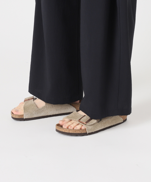 FRAMeWORK（フレームワーク）の「撥水強撚PEアジャストパンツ（スラックス・レディース・チャコールグレー/ネイビー・38/36/40）」の8枚目の写真