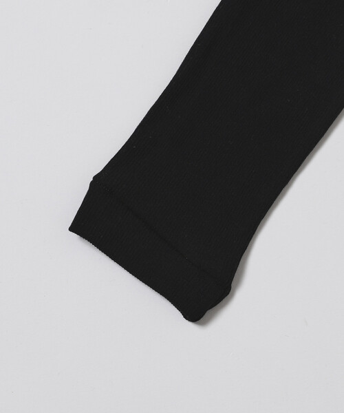 Firsthand(ファーストハンド)の「NOHRA/ノーラ Cotton rib long sleeve top / N26SS-C07 / バックオープン コットンリブ ロングスリーブ Tシャツ(Tシャツ/カットソー・レディース・ホワイト/ブラック・MEDIUM)」の15枚目の写真
