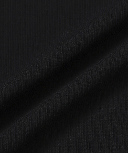 Firsthand(ファーストハンド)の「NOHRA/ノーラ Cotton rib long sleeve top / N26SS-C07 / バックオープン コットンリブ ロングスリーブ Tシャツ(Tシャツ/カットソー・レディース・ホワイト/ブラック・MEDIUM)」の19枚目の写真