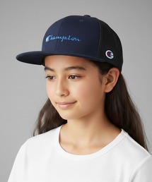Champion（チャンピオン）の「【Champion/チャンピオン】KIDS ストレートメッシュキャップ（キャップ）」