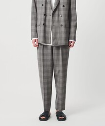 SOVEREIGN（ソブリン）の「＜SOVEREIGN＞ グレンチェック 1プリーツ スラックス RELAX MODEL（スラックス）」