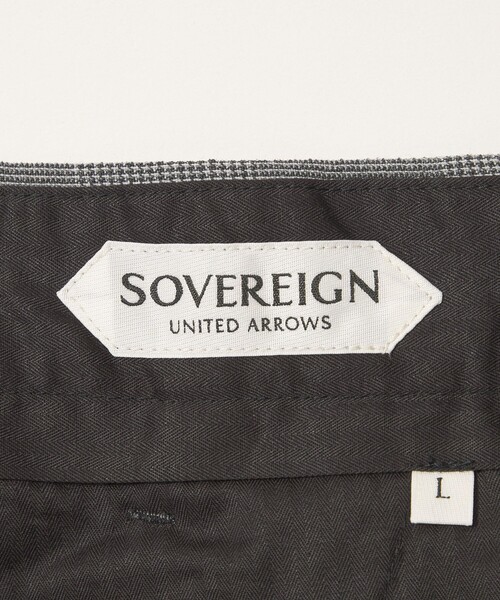 SOVEREIGN（ソブリン）の「＜SOVEREIGN＞ グレンチェック 1プリーツ スラックス RELAX MODEL（スラックス・メンズ・グレー系・M/L）」の15枚目の写真