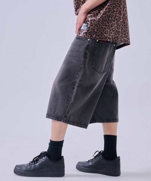 FUBU( フブ)の「FUBU フブ ブランド Denim Buggy Shorts/デニムバギーショーツ(デニムパンツ・メンズ・ライトブルー/ホワイト/ブラック・XXL/XL/L/M)」の17枚目の写真