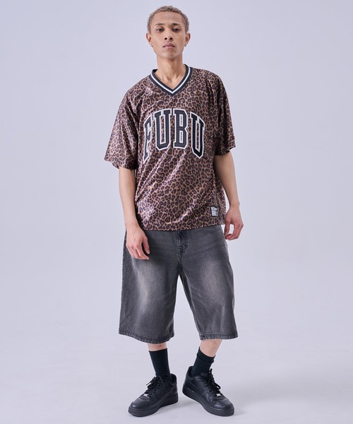 FUBU( フブ)の「FUBU フブ ブランド Denim Buggy Shorts/デニムバギーショーツ(デニムパンツ・メンズ・ライトブルー/ホワイト/ブラック・XXL/XL/L/M)」の19枚目の写真