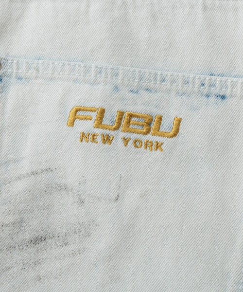 FUBU( フブ)の「FUBU フブ ブランド Denim Buggy Shorts/デニムバギーショーツ(デニムパンツ・メンズ・ライトブルー/ホワイト/ブラック・XXL/XL/L/M)」の13枚目の写真