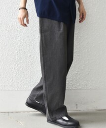 SHIPS any | SHIPS any: ライト メッシュ デニム 1タック リラックス パンツ (セットアップ対応)◆(デニムパンツ)