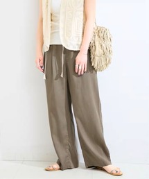 Simplicite（サンプリシテ）の「《追加5》手洗い可 / セルロースワイドパンツ（スラックス）」