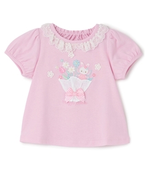 mezzo piano | フェアリーブーケ　半袖Tシャツ(Tシャツ/カットソー)