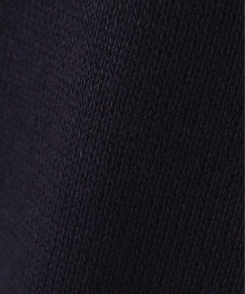 MHL.（エムエイチエル）の「WA-SHI COTTON KNIT（ニット/セーター・レディース・ネイビー/レンガ・2）」の4枚目の写真