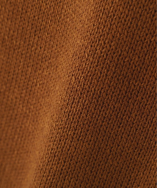 MHL.（エムエイチエル）の「WA-SHI COTTON KNIT（ニット/セーター・レディース・ネイビー/レンガ・2）」の9枚目の写真