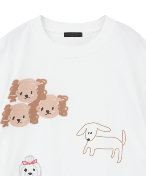 Candy Stripper(キャンディストリッパー)の「PLAY WITH ME Tシャツ(Tシャツ/カットソー・レディース・ブラック/オフホワイト/ブルー系その他2・FREE)」の21枚目の写真